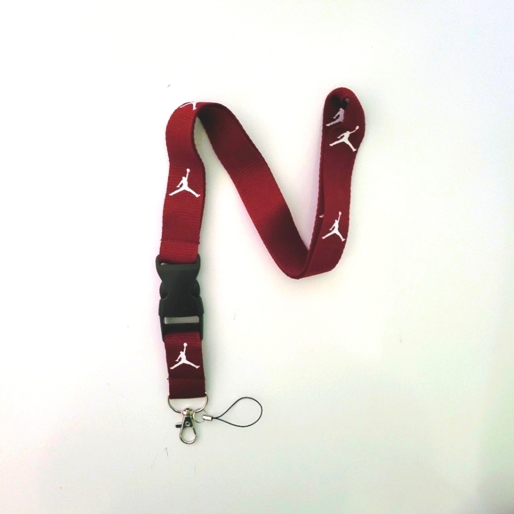 Jordan Purple One Size Lanyard with Clip A